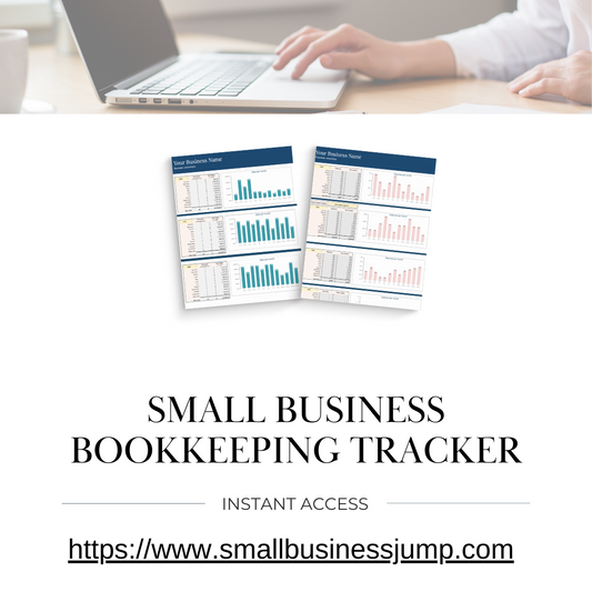 Formulated Small Business Bookkeeping Tracker